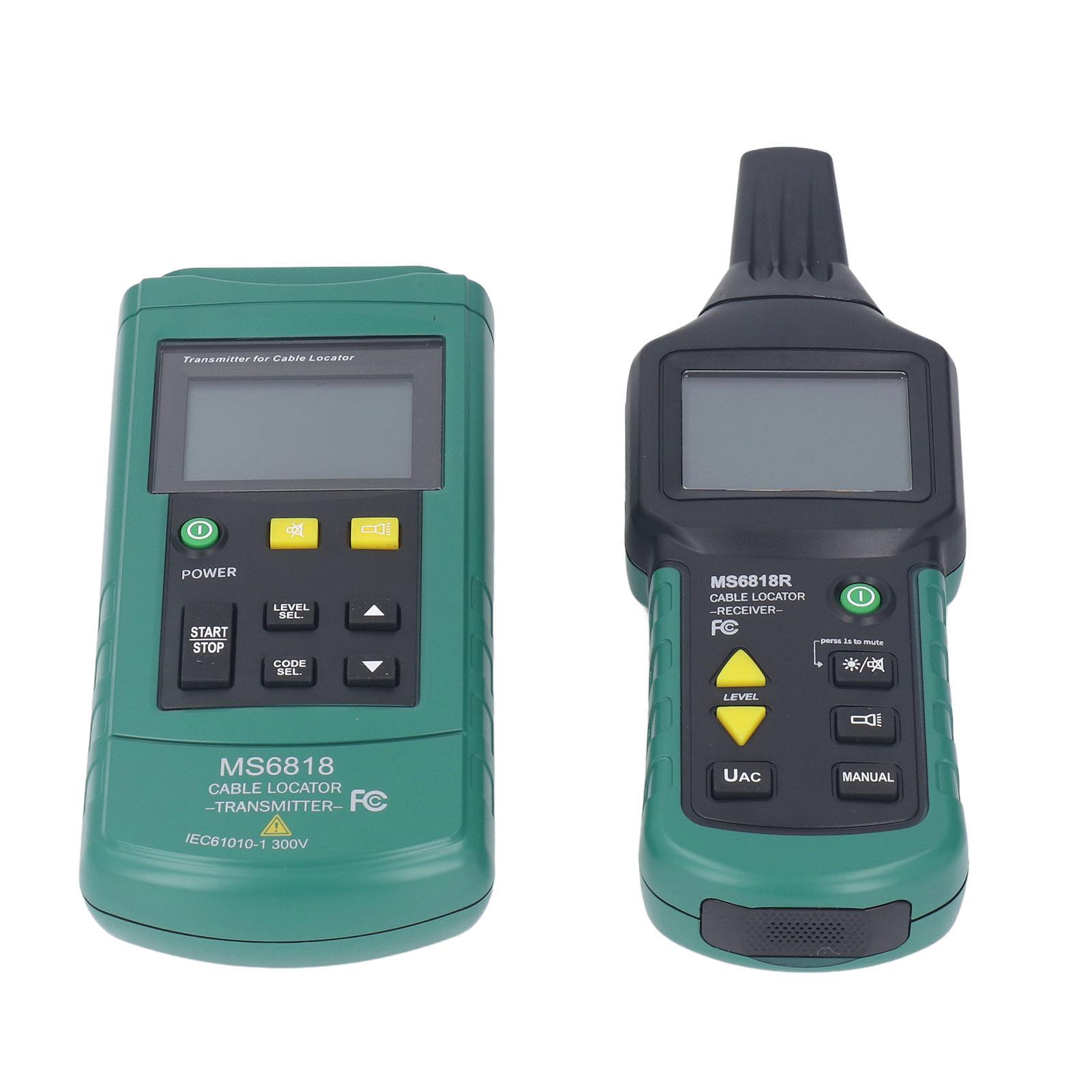 

Подземный кабельный локатор Точное определение места повреждения ЖК-дисплей Поиск короткого замыкания и обрыва провода AC DC 12В-400В