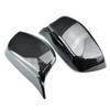 Rearview Mirror Cover Cap Carbon Fiber / Black for BMW 5 Series E60 E61 E63 E64 2004-2008 520i 525i 528i 528xi