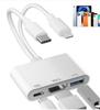 HD Screen Mirroring Device, No Power Needed, Fast Charging, Built-in Chip, Compatible with Apple Type-C To HDMI Projectors