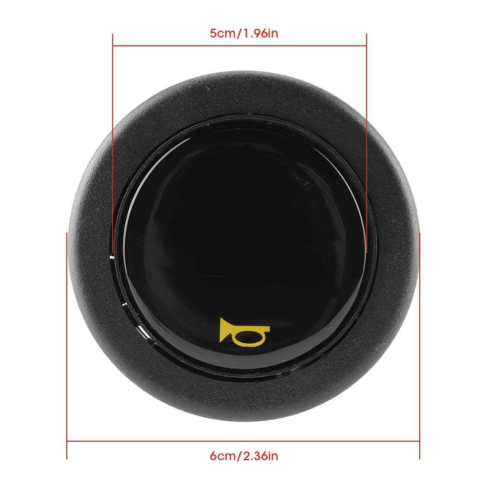 Hupe Lenkrad, Akozon Universelles Modifiziertes Auto Lenkrad Hupe