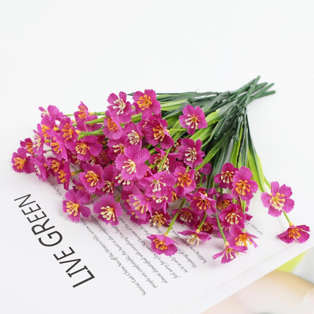 Artificial Greenery Bouquets for Home, Hotel, Wedding, and Decoration