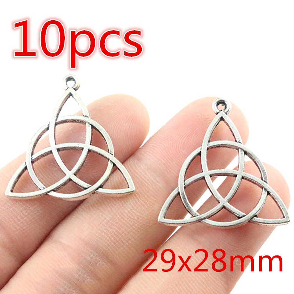 Fashion Antique Silver Plated Five-Pointed Star Heart Cute Handmade Charms Pendant:DIY for bracelet necklace