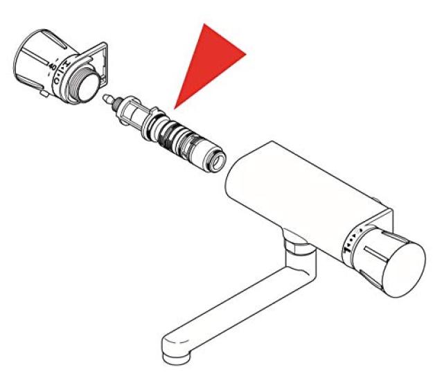 KVK Thermostat Cartridge 15 X 8 X 6 Cm PZ77F