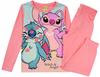 PYJAMAS FILLE COTON POINT LILO rose 104 D051Ś