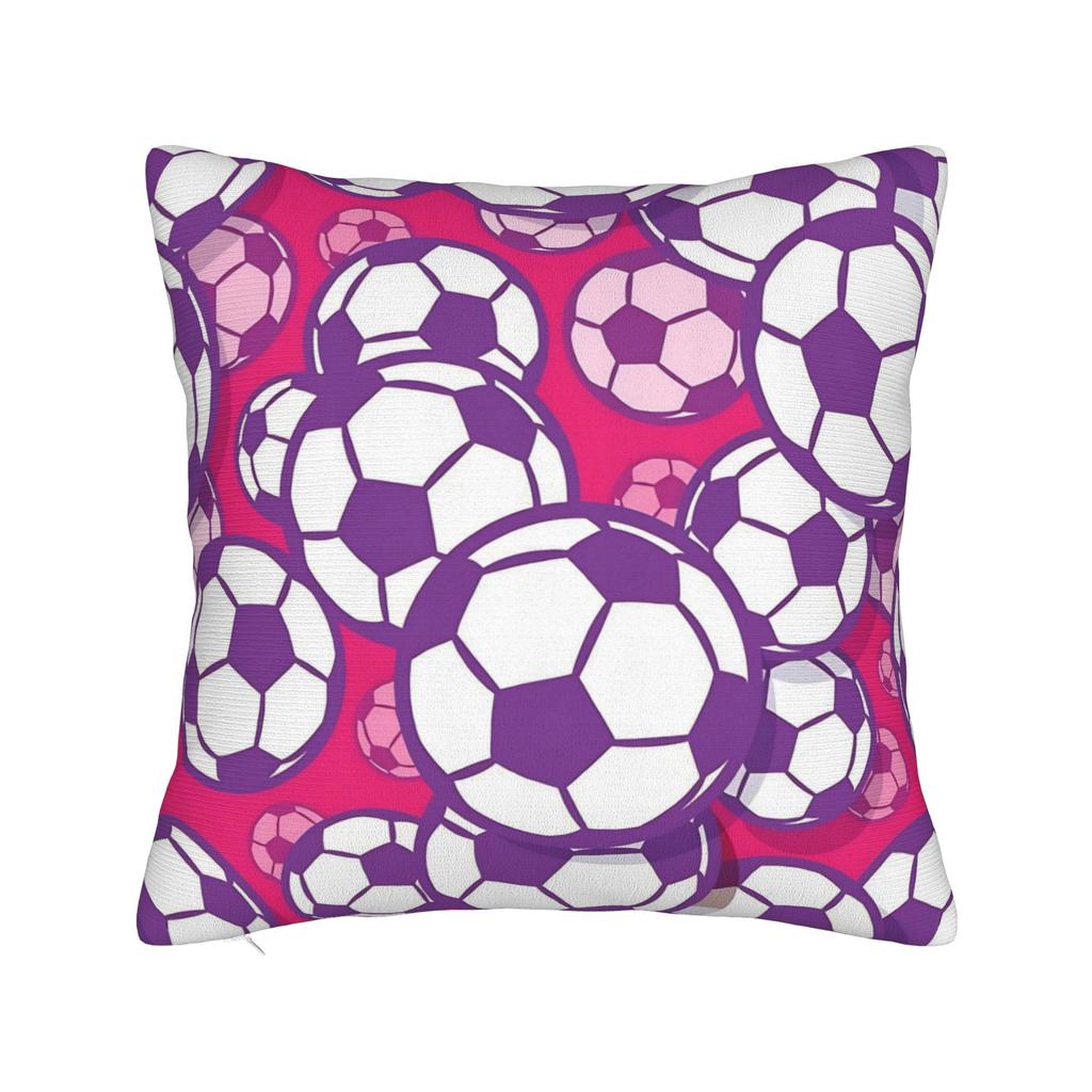 Pillow Cover Soccer Football Print Morden Pillow Case For Office Car Home Decor Pillowcases