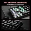 YUNZII x MADLIONS MAD68 HE Wired Mechanical Gaming Keyboard with Magnetic Hall Adjustable Actuation PBT 8K Hz Polling Rate Switches, 60% Layout,