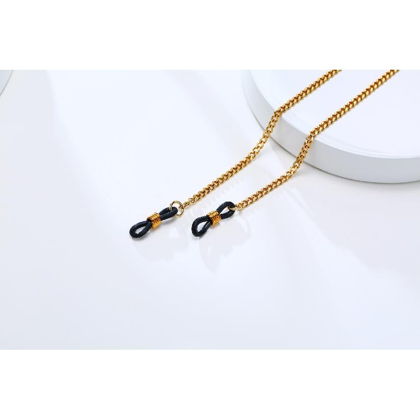 Brillenkette, Brillenketten-Halskette, Edelstahl-Sonnenbrillen-Gliederhalter, Großmutterketten, Herren-Damen-Brillen