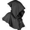 Punk Gothic Cloak Short Cloak Wizard Cape For Adult Cosplay Renaissance Fair