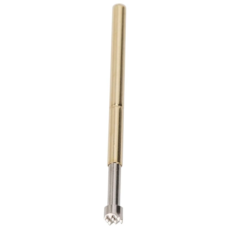 Spring Test Probes, 100Pcs P125-J High Accuracy Round Pogo Pins for PCB Board Testing Contact