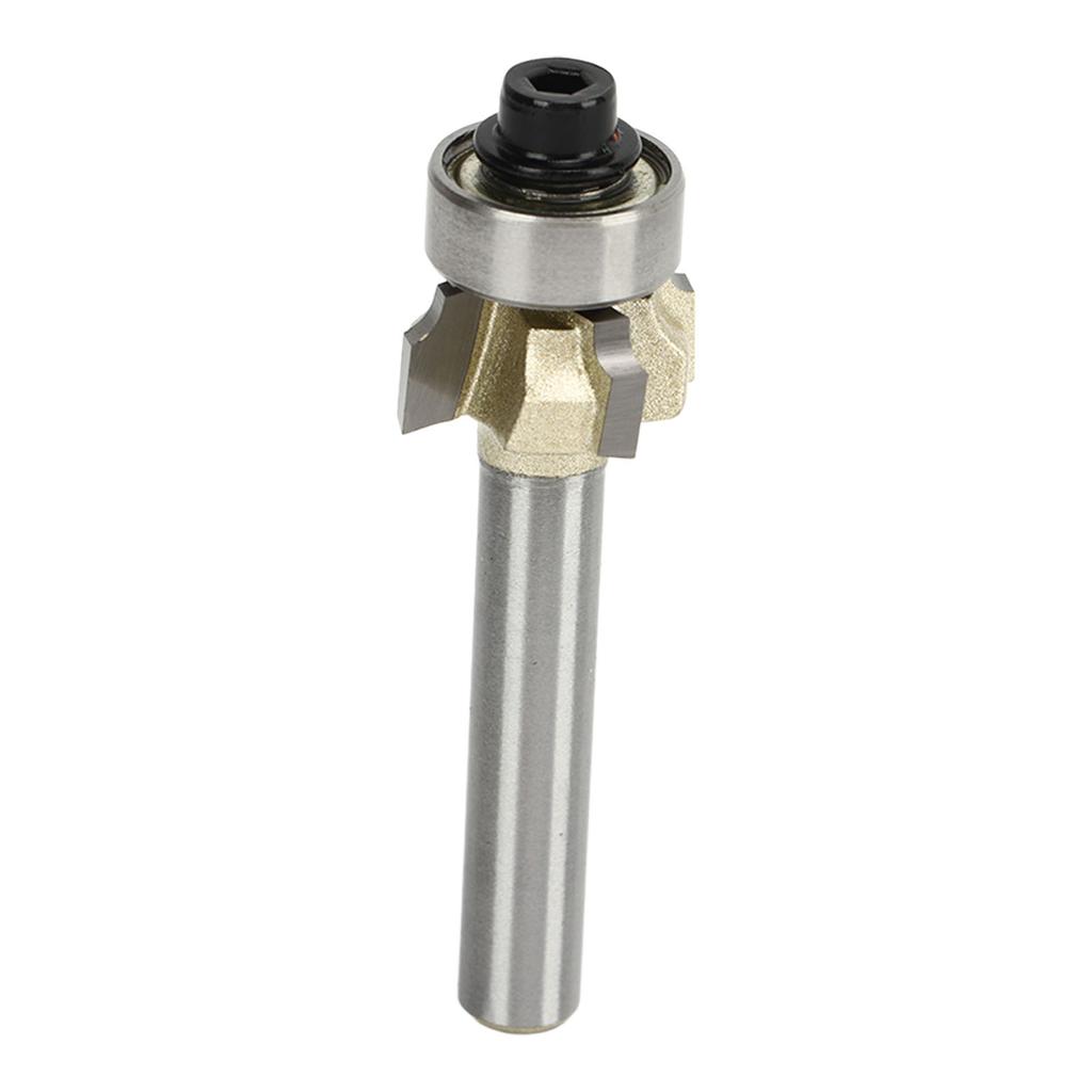 14in Shank Architectural Router Bit 4 Flute Round Corner Molding Router Bit for Door Cabinet