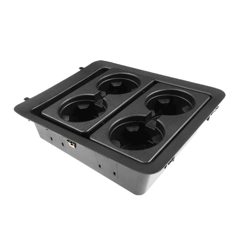 Black Cup Holder for 2007-2013 Chevrolet GMC Models (22860866) Single Cup Holder