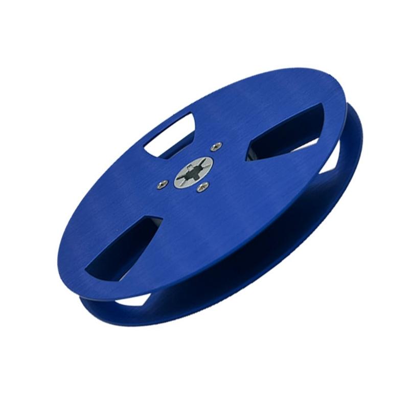 5 Inch Empty Tape Reel, 3 Holes Universal Open Reel Aluminum Alloy Take Up Reel To Reel Small Nab Opening Machine Part