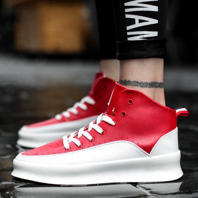 Herbstmode Schuhtrend All-Matching Board Schuhe Herren Dicke Sohlen Erhöhen Herrenschuhe Persönlichkeit Freizeitschuhe