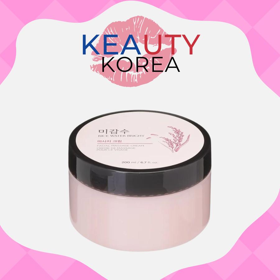 The Face Shop Rice Water Bright Massage Cream 200ml