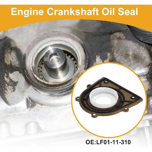 Crankshaft Oil Seal with Flange No.LF01-11-310 Main Seal for MAZDA CX-5 for FORD FOCUS 2003-2018