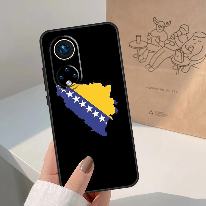 Bosnia Flag For Honor Magic 8 5 6 7 Pro Case For Honor 400 200 Lite 50 70 90 X8c X8b X9a X9b X9c X9d Win