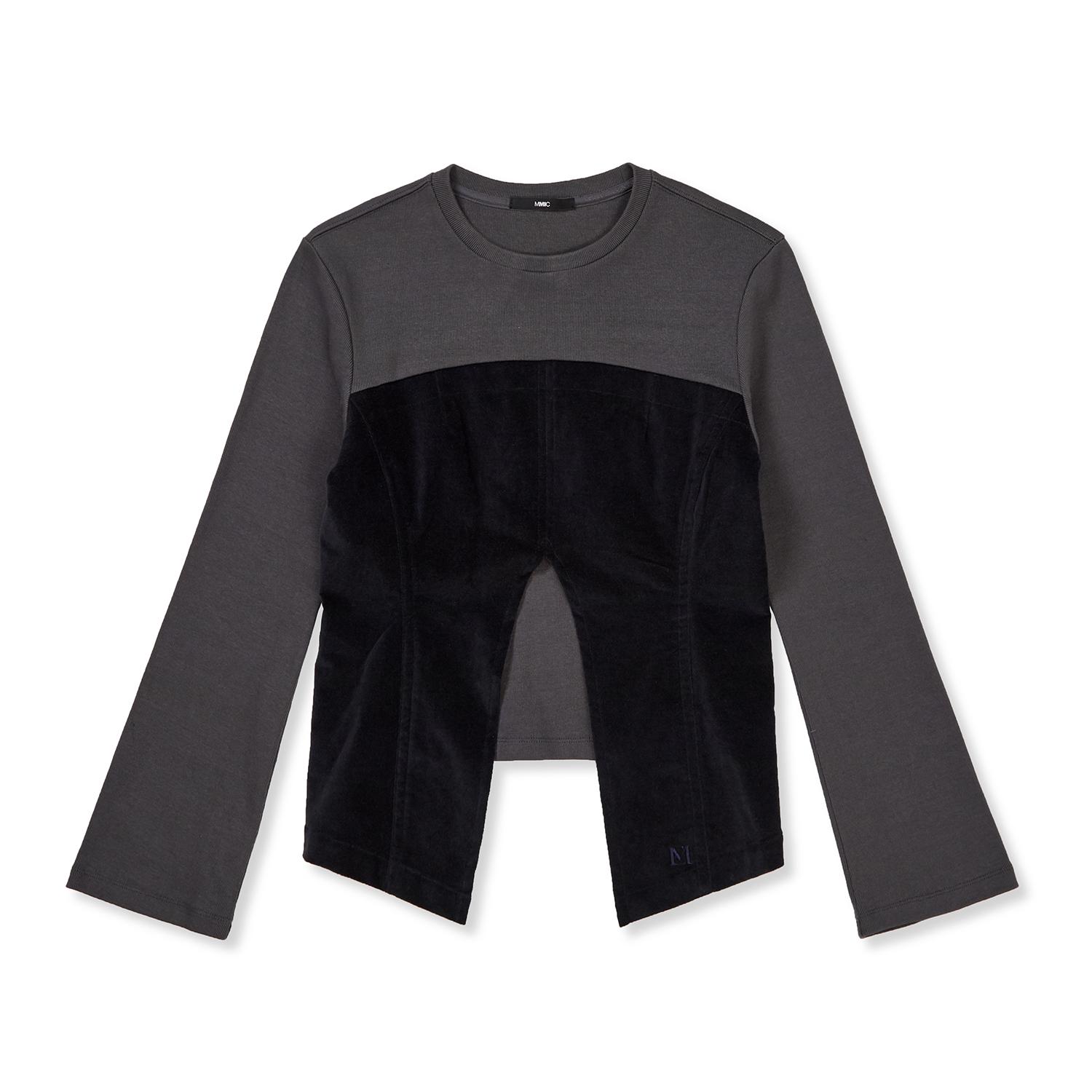 Mmic Bis T-Shirt Charcoal S