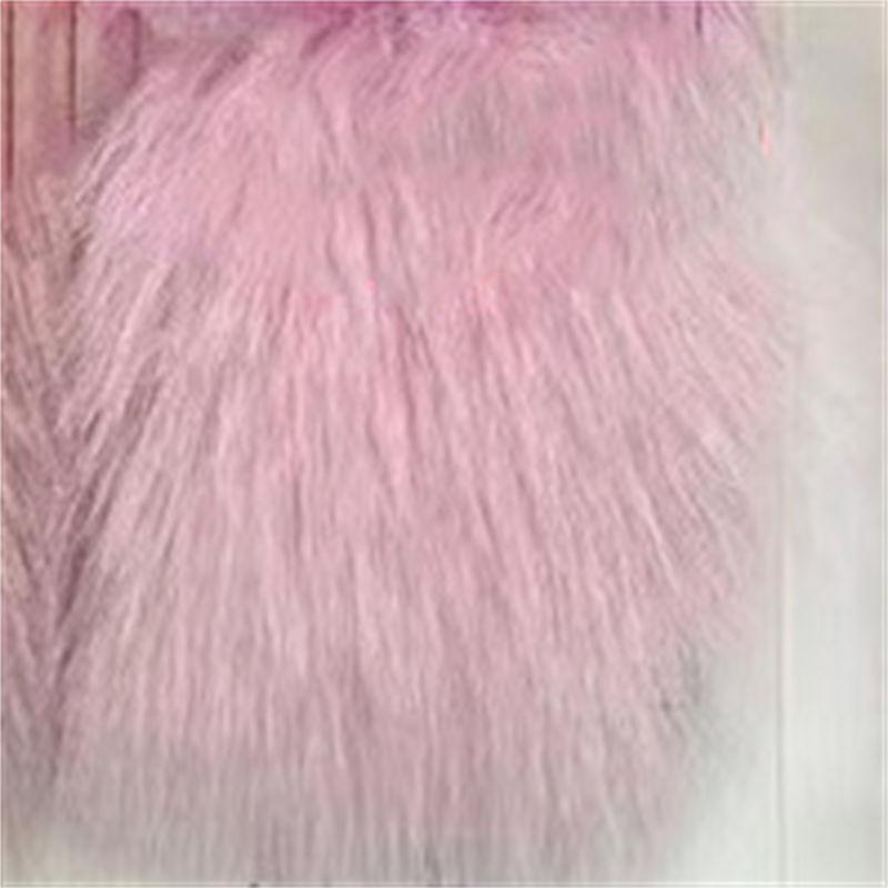 Fashion Sheepskin Coat Genuine Womens Fox Fur Winter