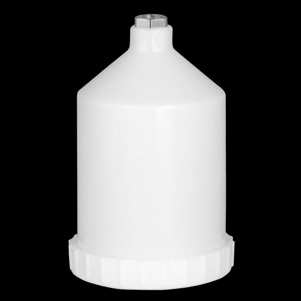 600ml Plastic Spray Paint Pot Sprayer Cup Air Gravity Feed Fastmover Thread Connector for Spray Gun Tools for G2008/H827/H887