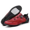 Cycling Shoes for Men & Women - Mountain Bike Shoes with Rotating Buckle Lacing Breathable Mesh Anti-Slip Nylon Sole MTB
