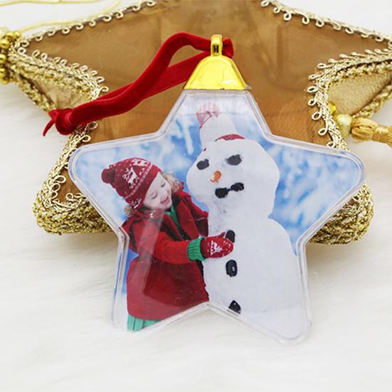 Photo Frame Creative Star Shape Round Memorable Bouquet Photo Frame for Anniversary