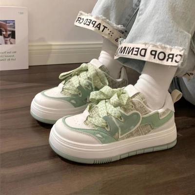 Spring and Autumn New Thick-soled Versatile Student Sports Little White Shoes Tide