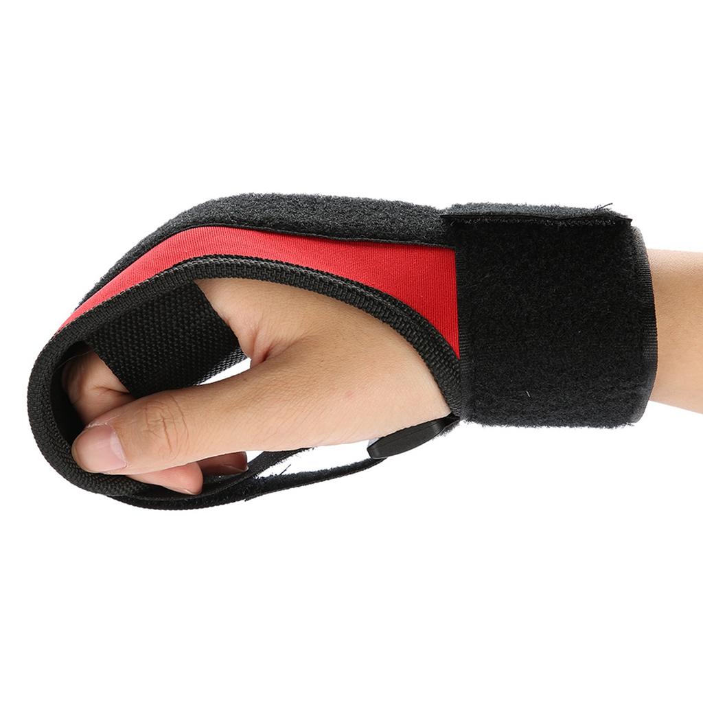 Black Finger Glove Fixed Gloves Finger Training Equipment for Daily Hand Exercise