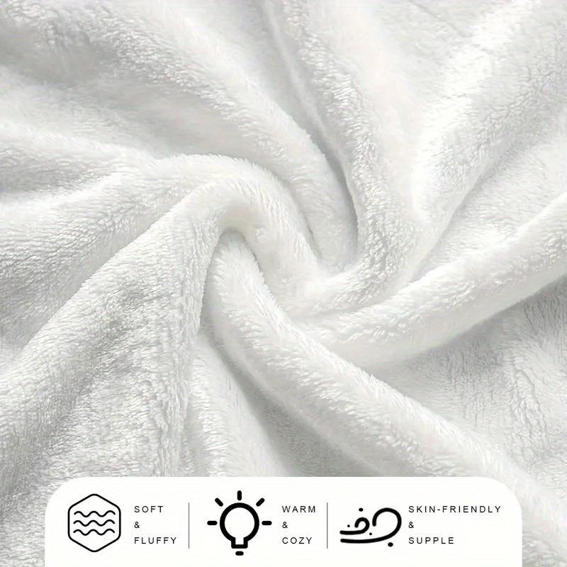 Bequeme Flanelldecke mit Spiel- und Ramen-Muster - Geeignet für Büros, Wohnungen, Schlafzimmer Weiche, warme, schalähnliche Decke