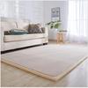 Thick Solid Color Rectangular Carpet For Living Room Ckildren Bedroom Play Rug Bay Window Soft Mat Baby Anti-fall Crawling Pads