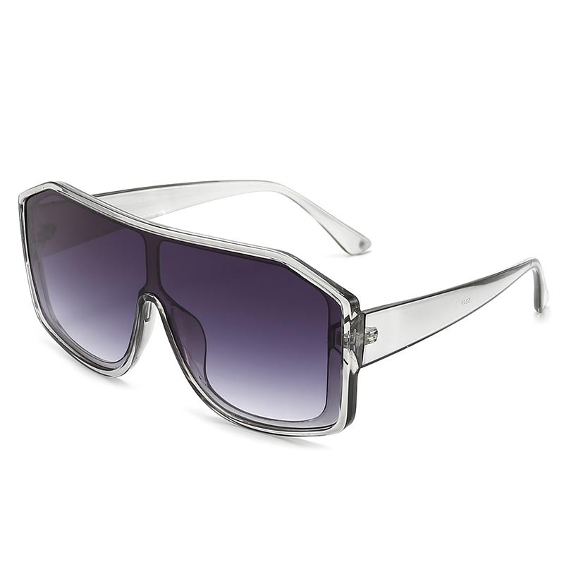 

New Style Large-frame One-piece Sunglasses For Fashionable Street Photography Trendy Sunglasses With an Instagram Vibe For Women