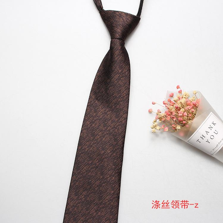 

Популярный деловой галстук 8 см, мужской галстук-молния Lazy Tie, идеи с маленькими цветами и орехами кешью, разнообразные цвета