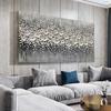 Abstract Gold Tree Flower Luxury Canvas Painting Posters Minimalism Wall Art Picture Modern Living Room Decoration Frameless