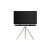 Support tv universel - one for all - trépied - 32-65 pouces - bois massif - chrome