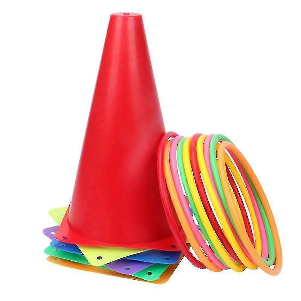 Children'S Fun Ring Throwing Game Outdoor Throwing Plastic Circle Parent-Child Interactive Competition Sense Training SP