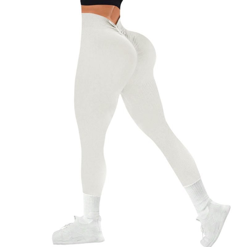 European & American High Waist Seamless Yoga Pants - Women's Slim Fit, Quick-Dry, Hip-Lifting Fitness Leggings