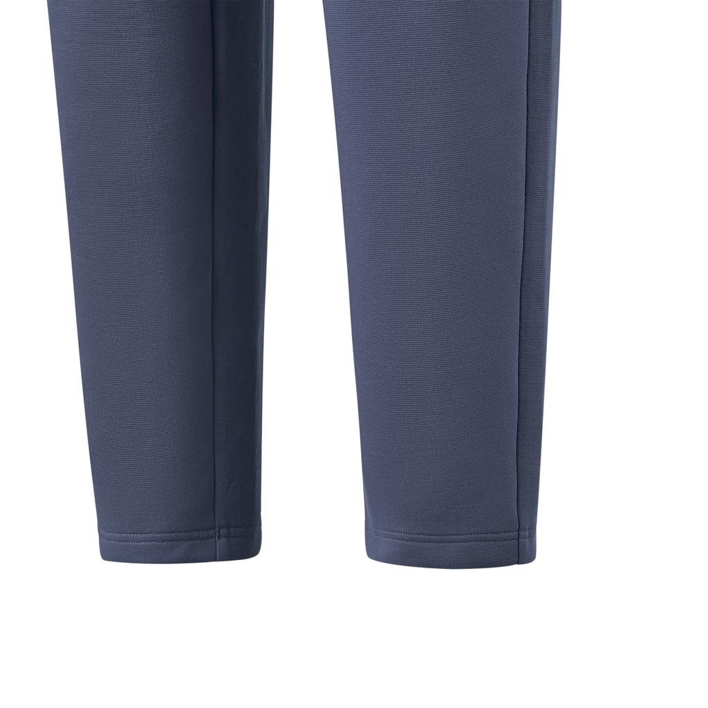 Skechers Basic Sports Series Comfortable Casual Fashion Versatile Knitted Sports Pants Men bottoms Dark-Night-Blue Gray P424M041-022C