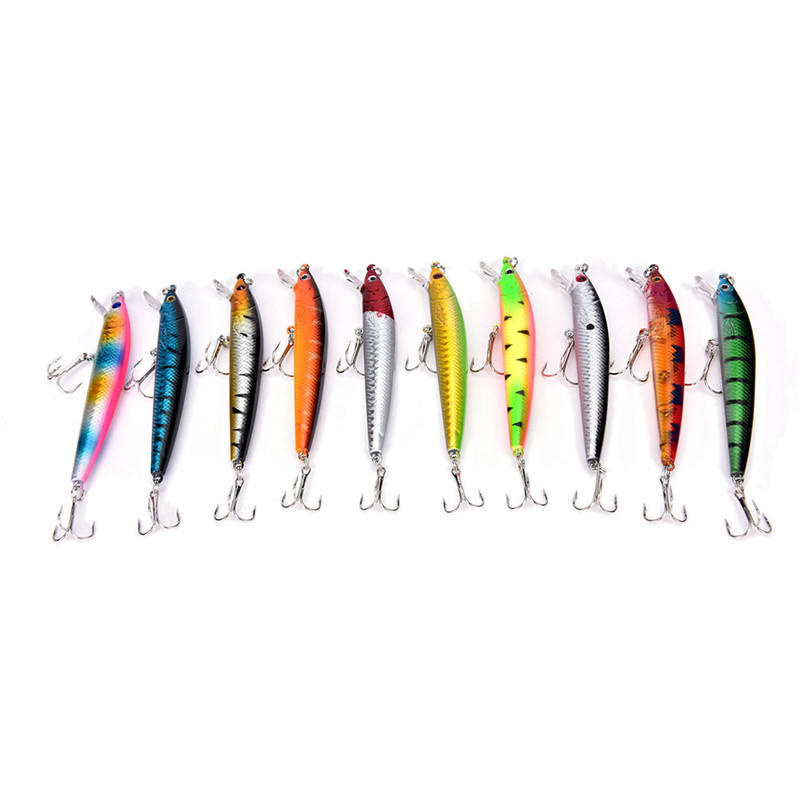 1PC 7cm 13g Eye Minnow Fishing Lure Bass Crankbait Fishing Bait Tackle Simple