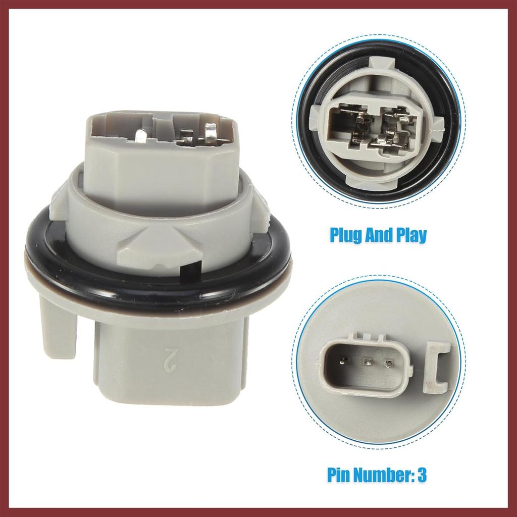 33302-S5A-A01 Turn Signal Pointer Socket T20 W for Honda Odyssey Element Crosstour Civic CR-V for Acura TSX TL RDX Replace Parts