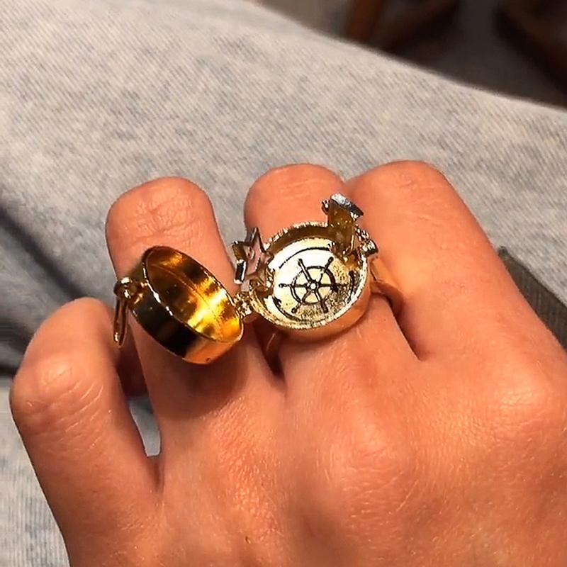 

Trend Bff Ring For Teen Cute Anime Aesthetic Opening Ring Best Friends Gift one size