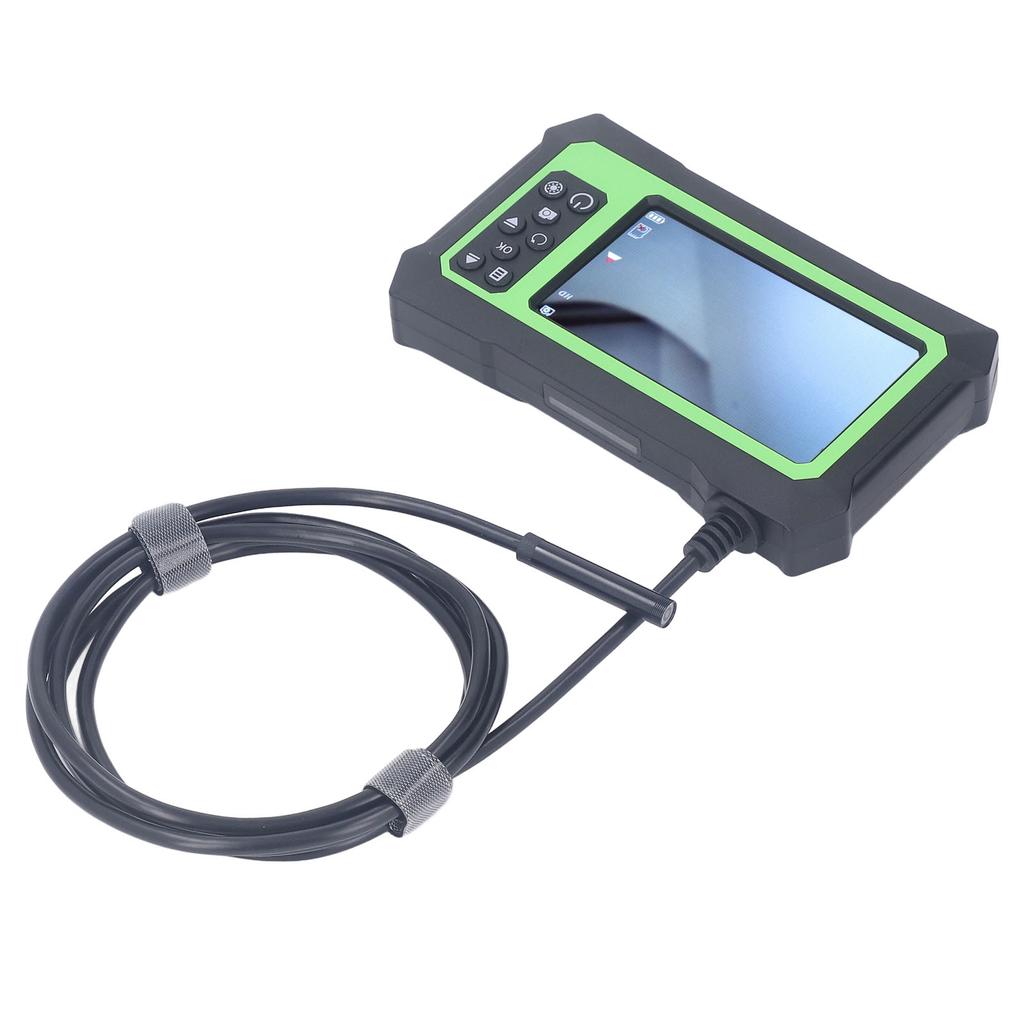 Endoscope Camera IP67 Waterproof 4.3in 8mm Lens 1080P Bending Borescope for Maintenance 2m   6.56ft