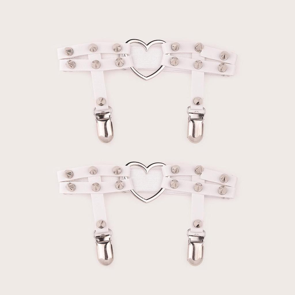 Ciorapi sexy japonezi cu inele de coapsă și cleme de picior cu cataramă V pentru femei