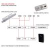 Zinc Alloy Access Control Button Waterproof Door Exit Button Professional Door Opening Switch  Gate