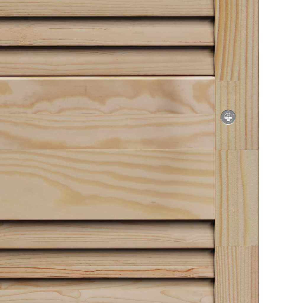 Cabinet Door with Door 2 Pcs Natural 140.5 X 2.1 X 39.5 Cm