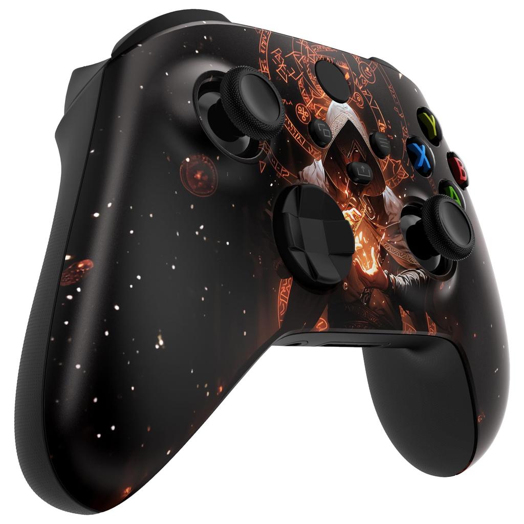 Custom Front Housing Shell for Xbox Series Featuring a Heavy Cover Faceplate for Xbox Series and Xbox Core Not eXtremeRate's X/S, Horror-inspired