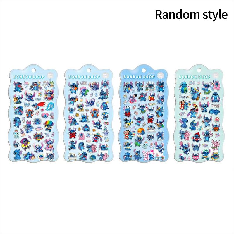 Cartoon Anime Rabbit Judy Fox Nick Stickers Zootopia 3D Relief Sticker Children DIY Scrapbook Notebook Decorative Sticker Gift