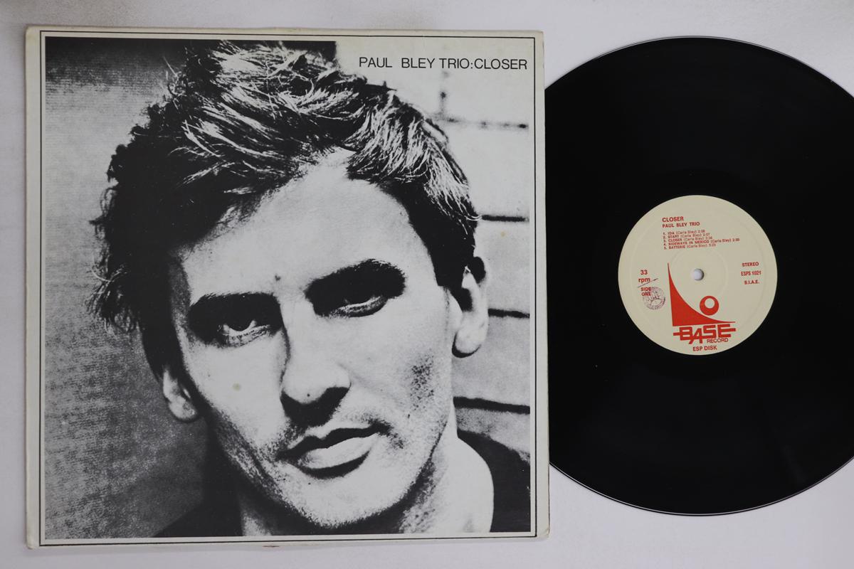 

LP Record PAUL BLEY - Closer ESPS1021 ESP Italy Jazz Used