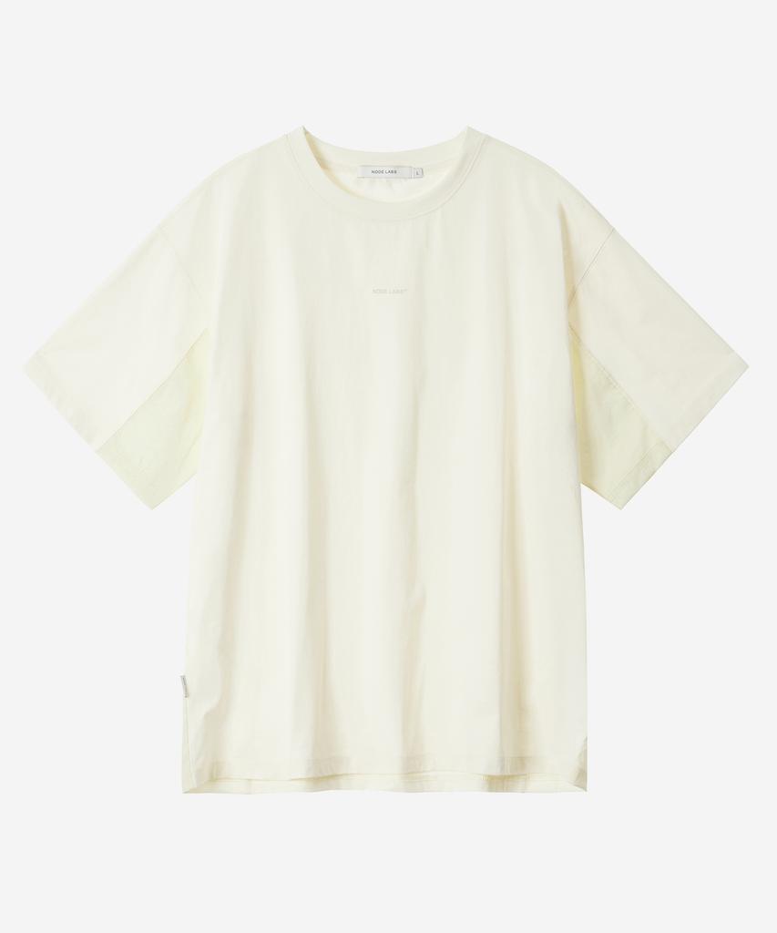 NODE LABS Dev:6 Quick Dry Short Sleeve T-Shirt_Ivory