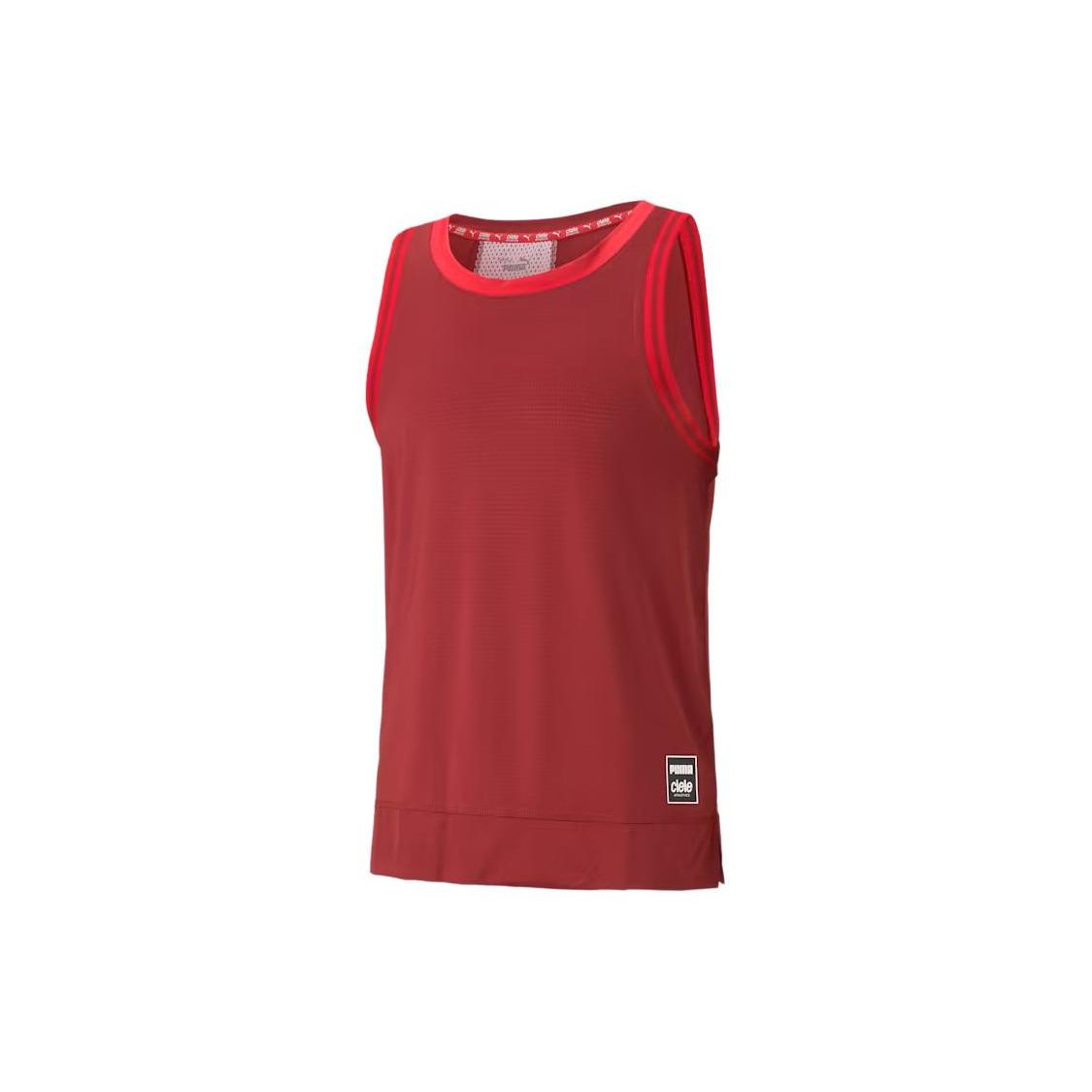 

New PUMA X Ciele Collaboration Series Tank Top Men s Red 523427-80 XS