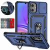 For Samsung Galaxy A07 Case Slide Lens Protector Armor Phone Cover for Sumsung A07 A 07 GalaxyA07 4G Ring Stand Shockproof Funda
