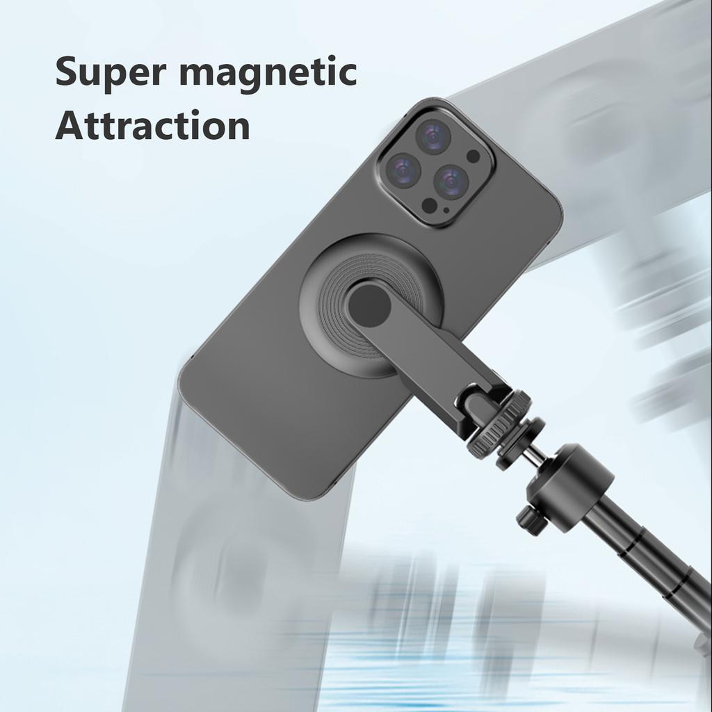   Magnetic Phone Mount Holder Magnetic Phone Tripod Mount for   15 14 13 12 with N52 Magnets Cold Shoe Adapter 1 4 Inch Thrd 150 Tilting  